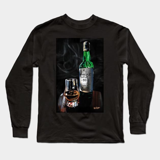 Another Single Malt Scotch - Oil Painting Long Sleeve T-Shirt by lucafon18